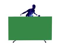 BZJPRFC Table Tennis Field Fence,Lightweight Court Surround Baffle Block,Foldable Ping Pong Field Fence,70kg Load Capacity,for Indoor And Outdoor Use(Green,3 pieces)