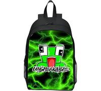 BZJQH Store Unspeak-able School Backpack, Frog Bookbag (green)