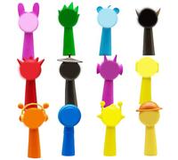 BZQCPLX 12 PCS Mini Sp-Runki Figures,Rhythm Cartoon Cake Topper,Figurines Model Birthday Party Supplies For Boys Girls PVC Action Anime Model Sculpture Fans Gifts
