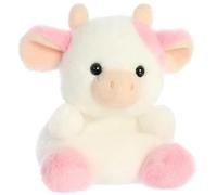 BZQCPLX 20cm Pink Cute Plushies Strawberry Cow Stuffed Toys,Cow Plush Toy, Pink Cow Cuddle Body Pillow for Kids,Strawberry Cow Plushies Soft Cuddly Toys Home Decoration Party Birthday Gift