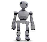 BZQCPLX 35cm Robot Plush Toy Wi-ld Ro-bot Stuffed Animals Robot Doll Plushies Pillow for Kids Gift