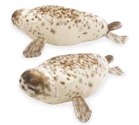 BZQCPLX Brown Obese Seal Plush, 35cm Soft Seal Pillow for Children & Adults Gift
