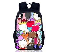 BZQCPLX Danddys Kids Backpacks,Cartoon Game Backpack, Printed School Backpack,Suitability for Elementary and Middle School Students and Game Fans,Back to School Gifts