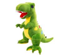 BZQCPLX Dinosaur Plush Toy, 45 cm Stuffed Animal Dinosaur Toy Dinosaur Plush Green Tyrannosaurus Rex Dinosaur Kawaii Plush for Boys and Girls Children's Birthday
