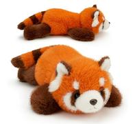 BZQCPLX Red Panda Animal Plush Dolls, Soft Red Panda Stuffed Animal, Cuddly Plush Doll, Raccoon Stuffed Animal Pillow for Boys Girls Kids Birthday Gifts, Home Decor