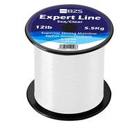 BZS Expert Carp Coarse Fishing Line Nylon Monofilament - Strong Tension High Load String Spool 4lb 5lb 6lb 8lb 10lb 12lb 15lb 20lb 25lb 30lb 40lb 50lb 60lb - Clear