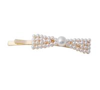 BZSDDY 2 Pcs 6.5CM Glitter Pearl Rhinestone Hair Clips, Gold Bridal Hair Clips, Crystal Hair Barrettes For Women, Wedding, Prom Accessories