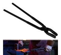 Bzsunway Knife Forging Tool Blacksmithing Tongs Blacksmith Wolf Jaw Tongs 16 (410mm) Gift for Blacksmith Beginner & Master