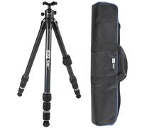 BZTAC Luxurious One Main Control Knob Carbon Fiber Shooting Tripod with 360 Degree Ball Head, Quick-Release Arca-Swiss Mount or Picatinny Mount System for Hunting, Shooting, Glassing, and Outdoors