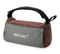 BZTAC Tactical Pre-Filled Hunting Gun Holders Shooting Rest Bag, Squeeze Bag Long Range Rifle Rest, Front & Rear Support Sandbag for Outdoor Shooting, Hunting, Grey 600-Denier Oxford Cloth