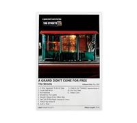 bzuda A Grand Don't Come for Free - Music Album Poster Canvas Poster Wall Art Decor Print Picture Paintings for Living Room Bedroom Decoration 12x18inch(30x45cm)