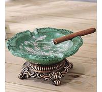 BZVCRTYKL European Retro Ashtray Creative Personality Trend Big Ashtray Bedroom Living Room Coffee Table Decorations Ornaments/2067