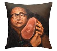 Bzwaklo Danny DeVito Actor Pillow Covers - 18x18 Inch Decorative Throw Pillowcases for Outdoor Sofa and Couch - Perfect for Home Decor