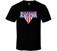 BZYTQA American Gladiators 90's Retro Tv Show T Shirt Black