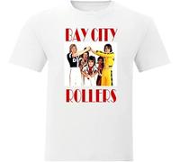 BZYTQA Bay City Rollers T Shirt Men's White