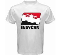 BZYTQA IndyCar Indy Racing League Indianapolis Men's White T-Shirt Size S to 3XL