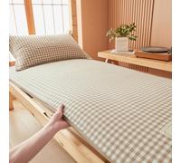 C,120x200cmFULL, Japanese Floor Mattress Futon Cover Queen King Twin Size with Zipper Full Wrap Soft Comfort Sleeping Mat Protective Washable