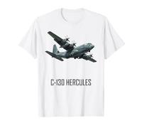 C-130 Hercules Geometric Warplane T-Shirt