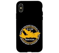 C-130 Hercules Military Tactical Transport Aircraft Vintage Case for iPhone X/XS