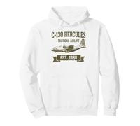 C-130 Hercules Vintage Avgeek Pullover Hoodie