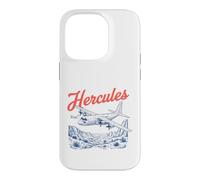 C-130 Hercules Vintage Military Cargo Plane Graphic Case for iPhone 14 Pro