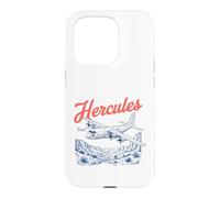 C-130 Hercules Vintage Military Cargo Plane Graphic Case for iPhone 15 Pro