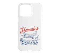 C-130 Hercules Vintage Military Cargo Plane Graphic Case for iPhone 15 Pro Max