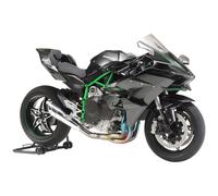 C-300014131 1/12 Kawasaki Ninja H2R-T Plastic Model Kit - Highly Detailed Inline-4 Engine, Supercharger, Trellis Frame and Metal Parts