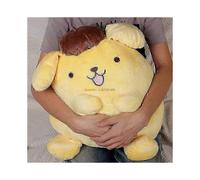 (C 40cm) Cute Sanrio Pompompurin Stuffed Plush Toy Big Size Lovely Pillow Gift Cute Super Soft Pom Pom Purin Plushie Dolls Festival Gifts