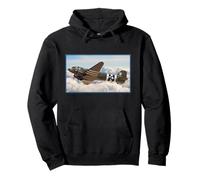 C-47 Skytrain Aviation History Legend for Pilots & Historian Pullover Hoodie