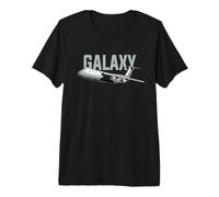 C-5 Galaxy Mega Military Cargo Transport Plane Premium T-Shirt