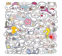 (C) 50pcs Cinnamoroll Sanrio Kuromi Stickers Decal For Laptop Water Bottle Skateboard Decor