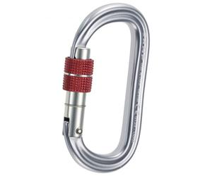 C.A.M.P. - Oval XL Lock - Screwgate carabiner grey