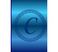"C" A Personalised Monogram Notebook for a Grecophile