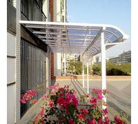 C Acrylic Plastic Sheet - UV Protected Polycarbonate Roofing Sheets for Greenhouses Canopies Carports & Bus Shelters - Lightweight Clear Panels for Outdoor Use