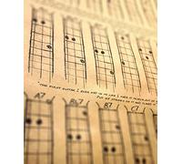 C. B. Gitty Chords Poster for 3-String Cigar Box Guitars - All The Most Popular Chords for Open G GDG Tuning