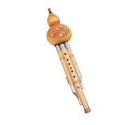 C/Bb Key Chinese Handmade Hulusi Learner Music Instrumen With Storage Bag (Color : Bb)