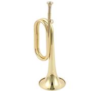 C Brass Trumpet For Beginner Musicians, 12.8 In, Professional Quality Sound, Great For Brass Ensembles And Solo Performances