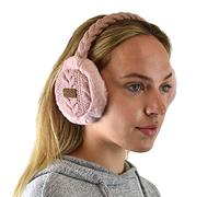 C.C Soft Winter Warm Adjustable Headband Ear Warmer Earmuffs - pink - One Size