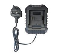 (C-CH | Charger) Cordless Grass Trimmer Edging Tool - Rotates and Tilts - Lightweight 1.5kg - Soft Grip Handle -Includes 20V Battery, Charger & Auto-Feed Line