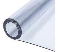 C Chair Mat for Wooden Floors Non-Slip PVC Protector 70x180CM - TransParent Ideal for Home & Office Use Carpet Protect