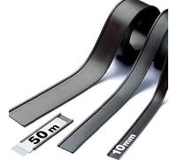 C-Channel Magnetic Card Label Holders - 10mm Wide, Sold by The 50m Roll - C-Profile Magnet Roll/Strips, Warehouse Magnets