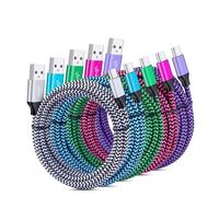 C Charger Cable Fast Charging 6Ft Type USB C Cords for Samsung Galaxy A20 A50 A10e S10E S10 + S8 S9 Plus Note 10/9 A31 A51 A70 LG G7 G8 thinQ Moto G7 Power X4 Z3 Z2 Z Play Nexus 5X/6P OnePlus 7 Pro