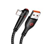 C Charger - Type C 120W Super Fast Charging | 6A USB Ç | 90 Degree Right Angle, Fast Charging Cord For, Compatible With Most Devices, Durable