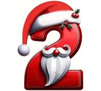 (C) Christmas Ornament Decorations Sale Digital Hanging Decoration Acrylic Flat Christmas Tree Home Party Decoration Gift Pendant Christmas Tree Decoratio