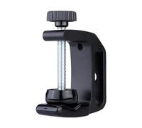 C Clamp Adjustable Aluminum Alloy With 1/4” Thread For DSLR Camera Action Camera LED Light Photography Accessory Desktop Stand Tablet And Laptop Holder
