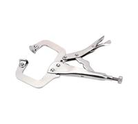C clamp, Pad Wood Work Grip Vise Lock Jaw Swivel Fix Plier C Clamp Weld Clip Woodwork Pincer Tong(Flexible Head)