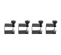 C Clamp Tiger Clamp, Drawer Front C Clamp Stainless Steel Black 1/2/4 Pcs Woodworking DIY(4pcs)