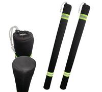 C CLINK 60’’Boat Trailer Guide with Reflective Stripe Heavy Duty Marine Trailer Guide Poles Cover for Ski Boat, Fishing Boat or Sailboat Trailer(2PS)