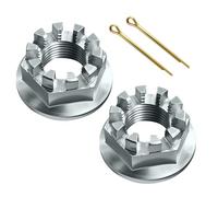 C CLINK Set of 2 Rear AXLE Castle Nuts & PINS FITS for Honda TRX300 TRX300FW TRX300EX TRX400EX TRX450R TRX450ER ATC200X ATC250 ES SX Fourtrax 300 TRX200 SX D TRX250X TRX250EX